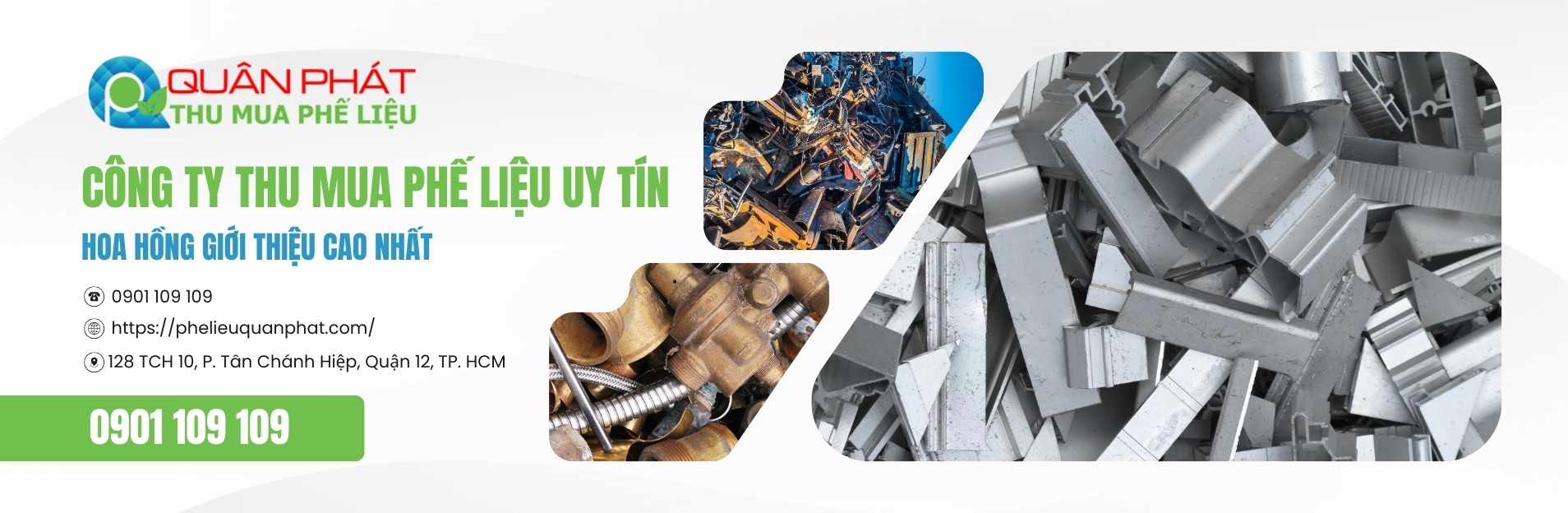 Công ty thu mua phế liệu tại Quảng Ngãi - Phế Liệu Quân Phát