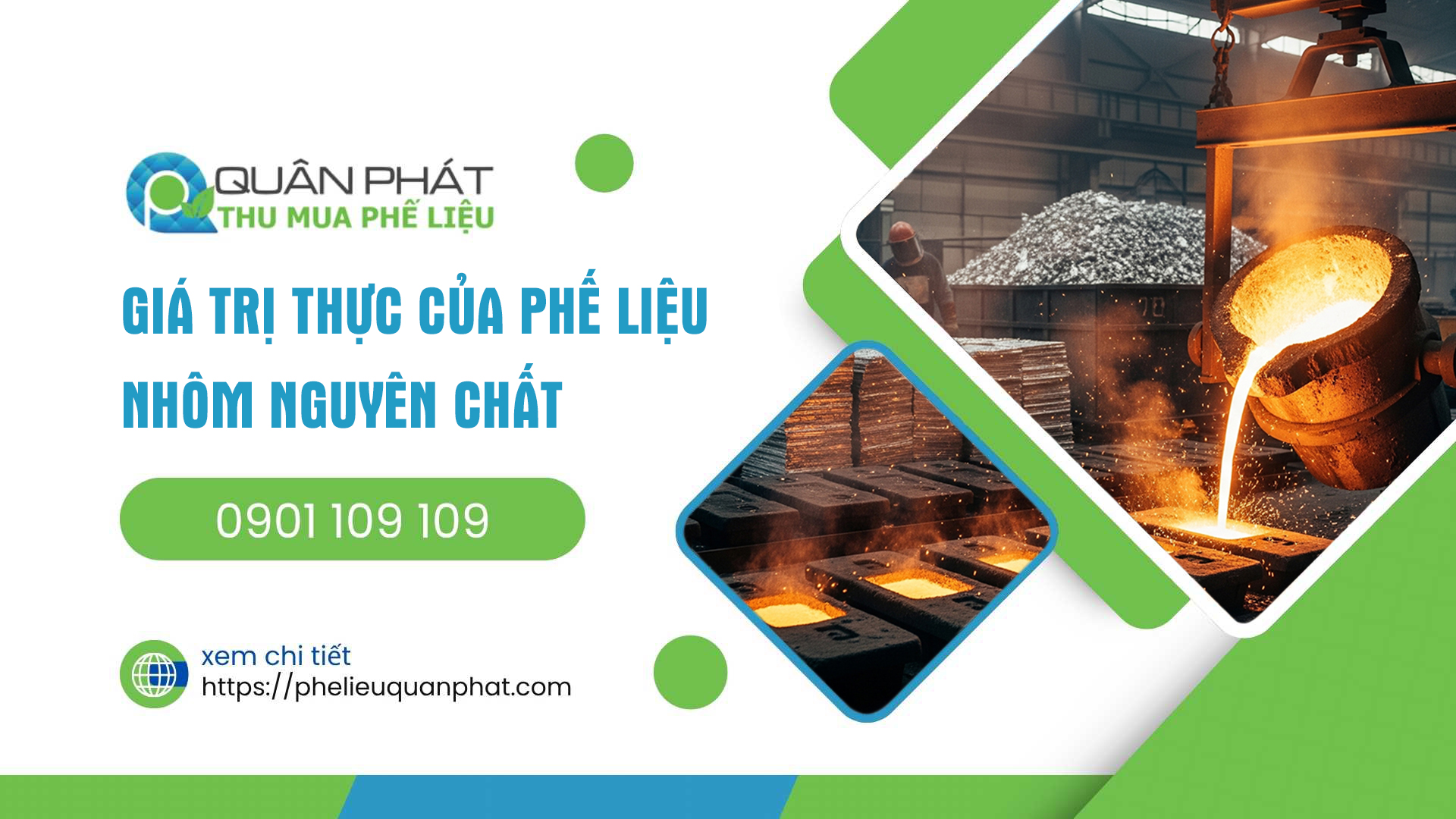 Giá trị thực của phế liệu nhôm nguyên chất